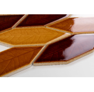 47901241d6e3d24deea16202b96aeadc005d6af8_leaves_autumn_polysk_szkliwiony_liscie_jesien_bursztyn_raw_decor_plytka