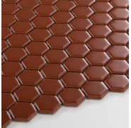 50bd7d85e78a0ce31c1cb992f14f95ba0ca7c194_heksagon_maly_brazowy_matowy_raw_decor_mozaika_plytki_miniaturka